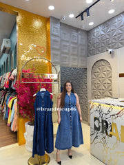 ‘GOLDIE’ DENIM DRESS (SKU-102)