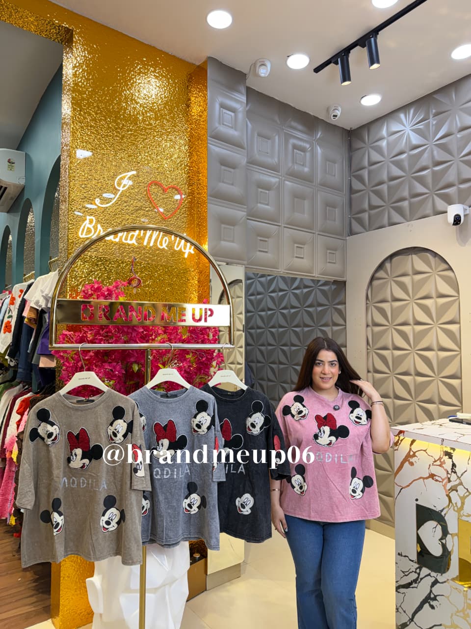 ‘MQDILA’ CUTE TSHIRT (TEE-230) (CODE-D333)