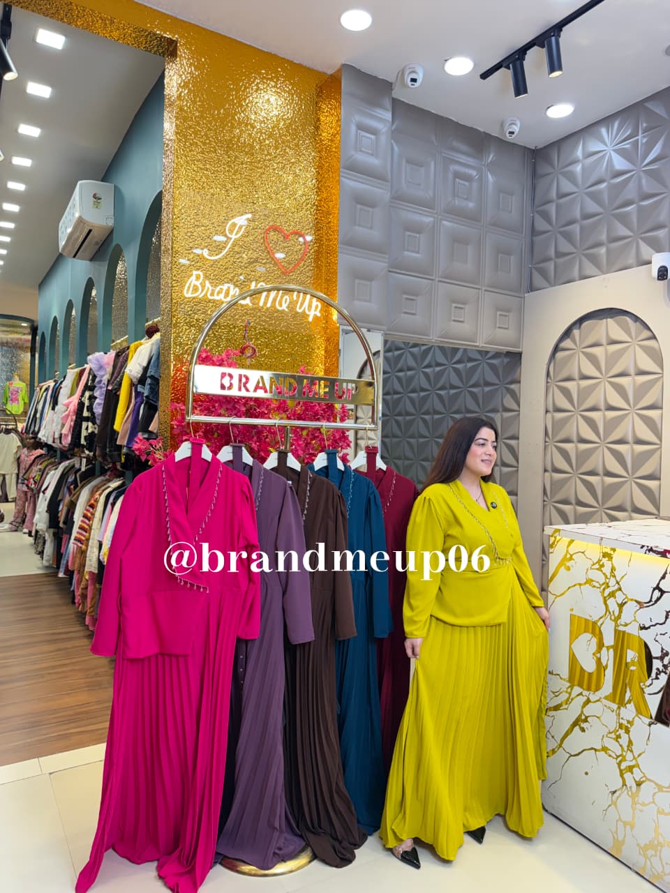 ‘BRUNCH’ FRILL DRESS WITH BELT (SKU-221)