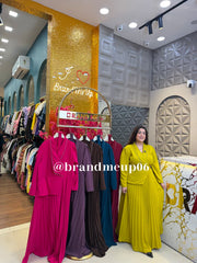 ‘BRUNCH’ FRILL DRESS WITH BELT (SKU-221)