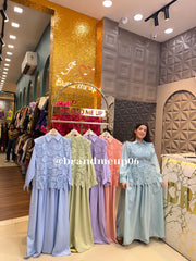 ‘CHICORA’ 3PCS DRESS (SKU-226)