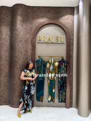 ‘GALA’ MAGIC DRESS WITH SCARF (SKU-244)