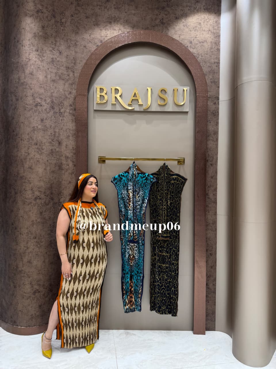 ‘FLIRT’ MAGIC DRESS WITH SCARF (SKU-246)