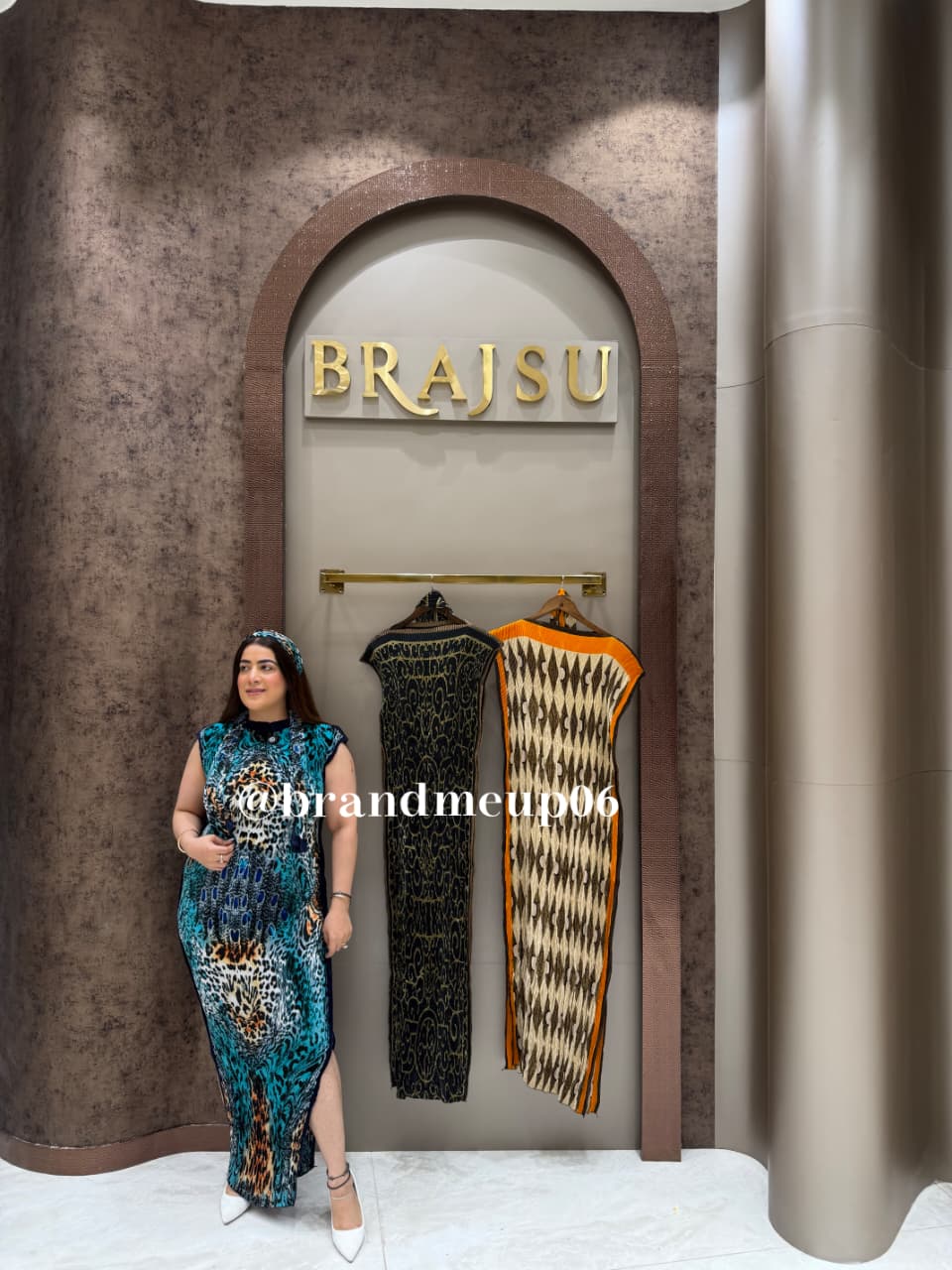 ‘FLIRT’ MAGIC DRESS WITH SCARF (SKU-246)