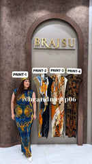 ‘DIVINE’ MAGIC DRESS WITH SCARF (SKU-245)