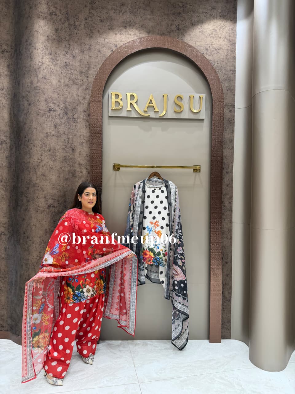 ‘POLKI’ 3PCS FARZI SET (BR-40)