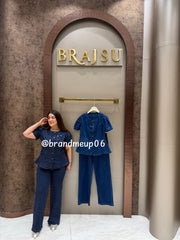 ‘TREND’ 2PCS DENIM CORD (SKU-269) (CODE-2742)