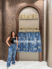 RHINESTONE DENIM PANT (SKU-281)