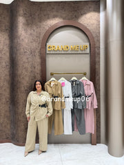 'KAIRA' 2PCS  STRIPE PREWINTER CORD (SKU-322)
