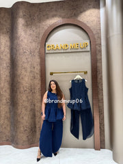 ‘DELIA’ 2PCS DENIM CORD (SKU-342) (CODE-2787)