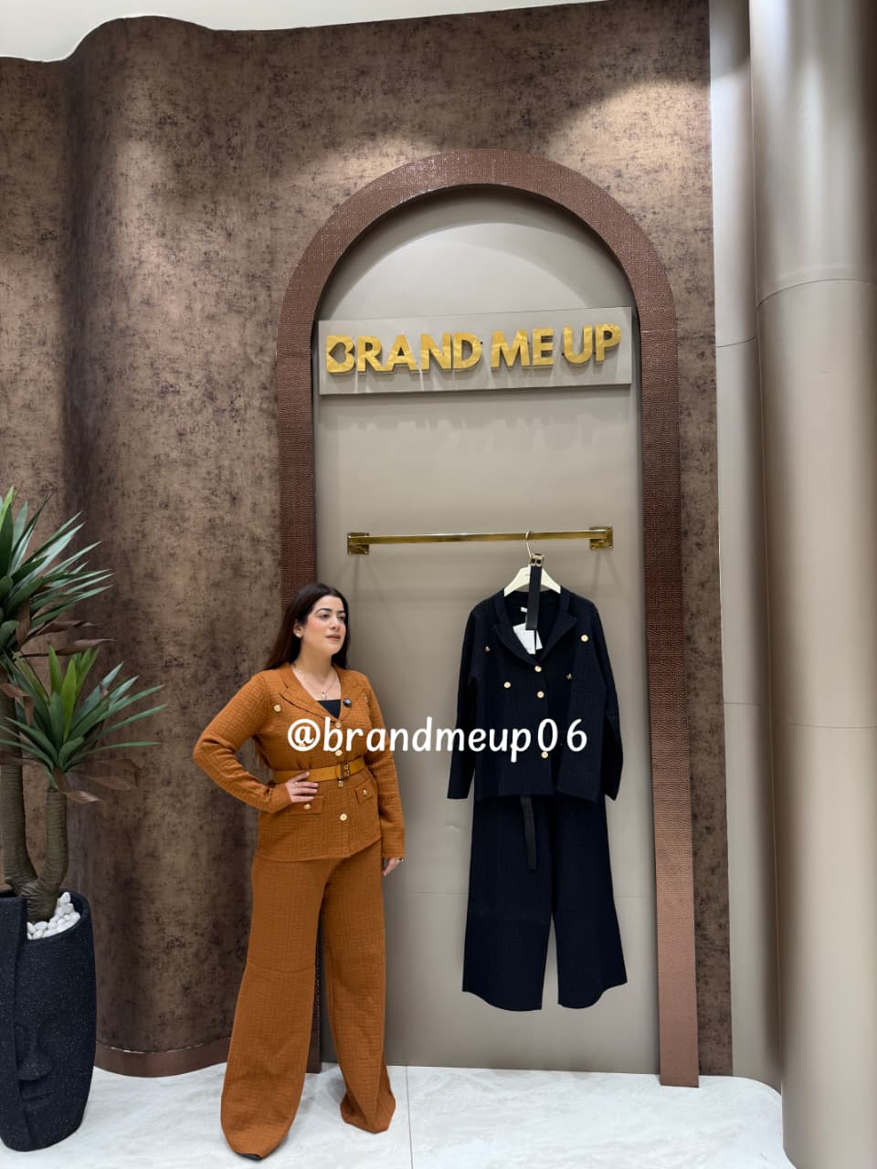 WOOLEN BM CORD PANT WITH BELT (IMP-631)