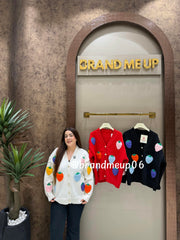 STRAWBERRY CARDIGAN (IMP-694) 5BUTTONS