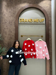 CUTE FUR BALL SWEATER (IMP-731)