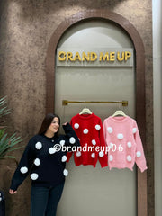 CUTE FUR BALL SWEATER (IMP-731)