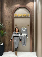 Designer Woolen Long Dress (IMP-263)