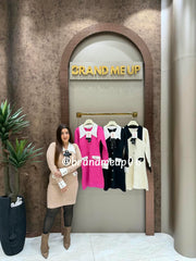 Woolen Dress With Bow (IMP-203)