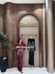 Velvet Long Dress  (VELVET-7)