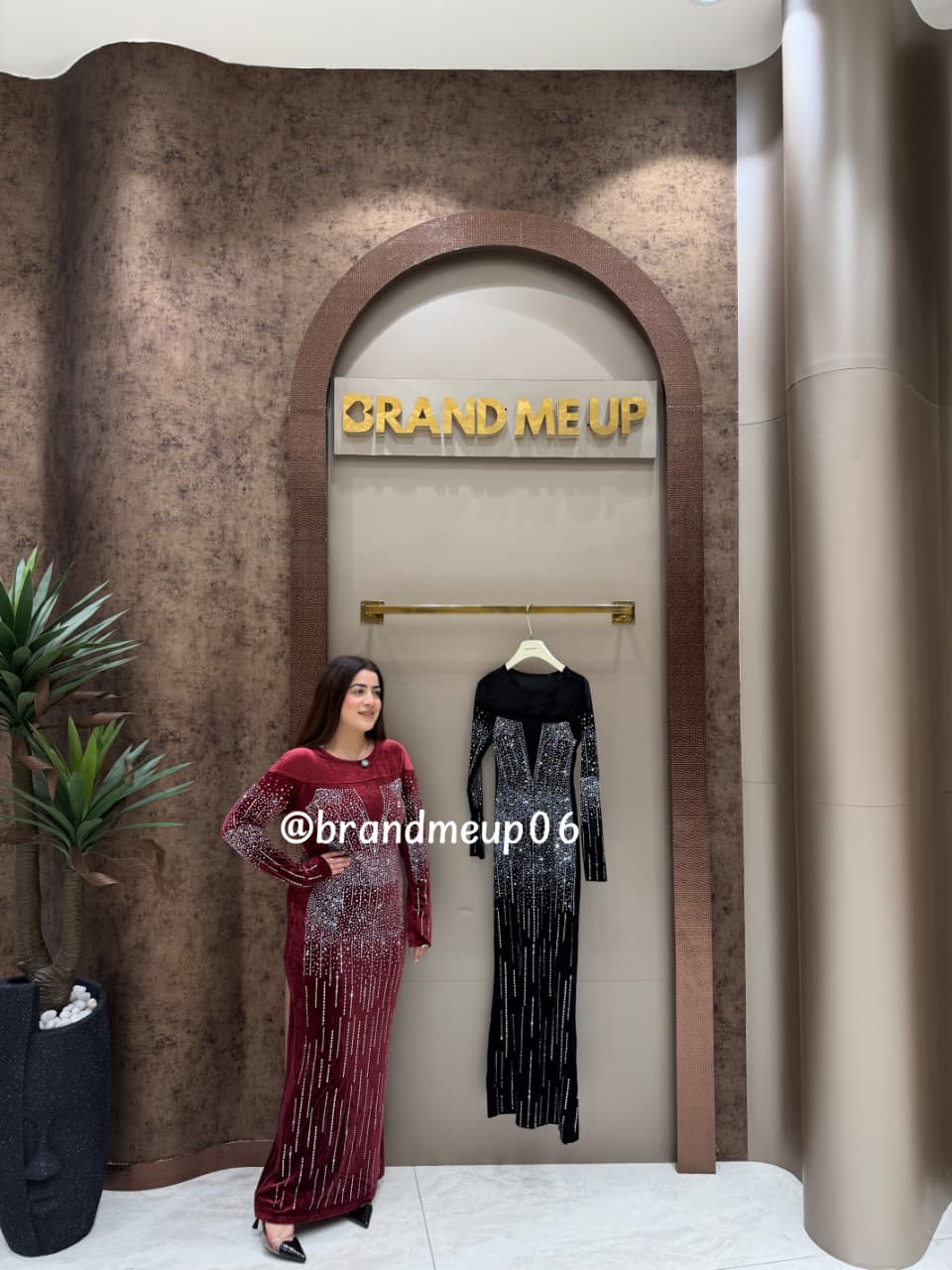 Velvet Long Dress  (VELVET-7)