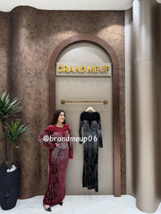Velvet Long Dress  (VELVET-7)
