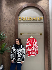 Letter Cardigan (IMP-447)