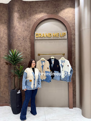 DENIM DESIGNER CARDIGAN (IMP-559)