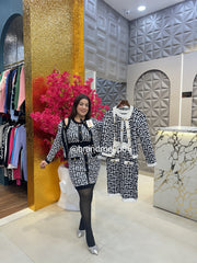 Woolen Dress With Shrug (IMP-334)