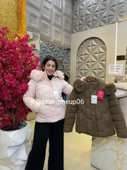 Puff Jacket With Fur Hoodie (IMP-386)