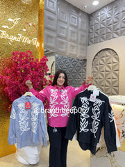 Cotton Embroidery Shirt (PRM-404)