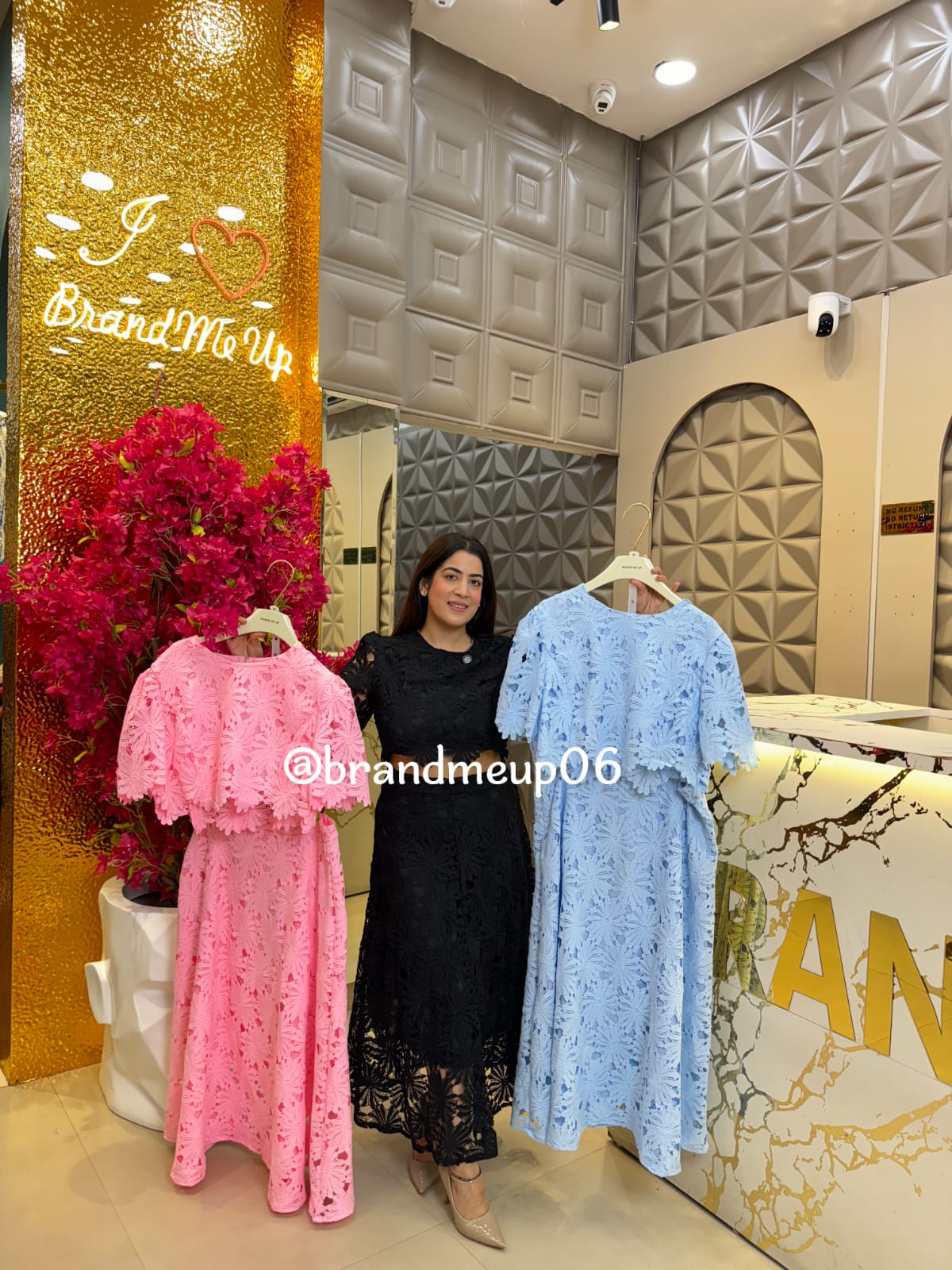 Lace Top And Skirt (PRM-660)