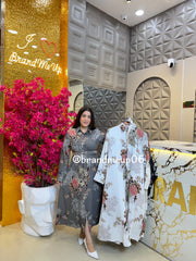 Printed Maxi Dress (DRESS-319)