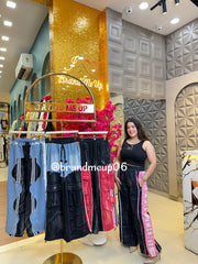 Denim Pants With Pocket (PRM-668)