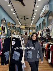 WOOLEN ZIPPER CARDIGAN (IMP-546)