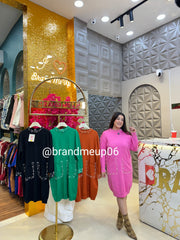 Woolen Pearl Dress (IMP-229)