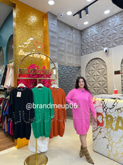 Woolen Pearl Dress (IMP-229)