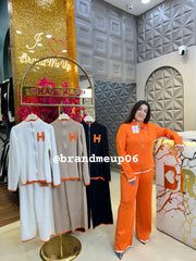 WOOLEN DESIGNER CORD SET (IMP-497)