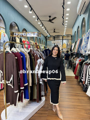 KNITTED TOP & SKIRT SET (IMP-531)