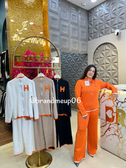 WOOLEN DESIGNER CORD SET (IMP-497)