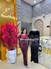 Velvet Long Dress  (VELVET-7) (Copy)