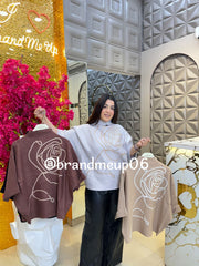 WOOLEN ROSE TOP (IMP-470)