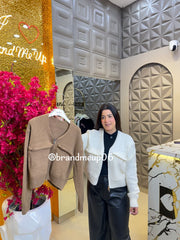 Zipper Plain Cardigan (IMP-300)