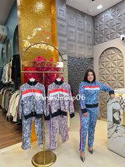 PRINTED ZIPPER CORD WITH POCKET (IMP-604)