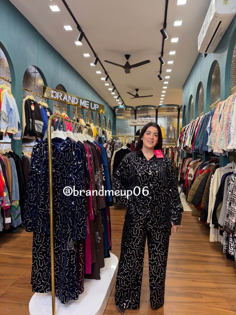 Velvet Sequence Cord Set (IMP-236)