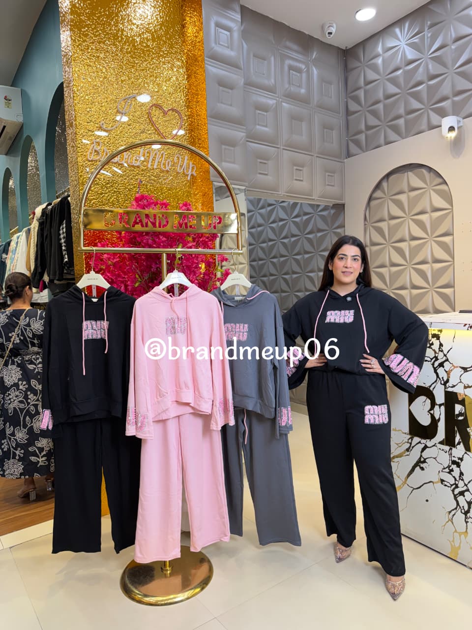 Premium Swaroski Tracksuit (IMP-248)