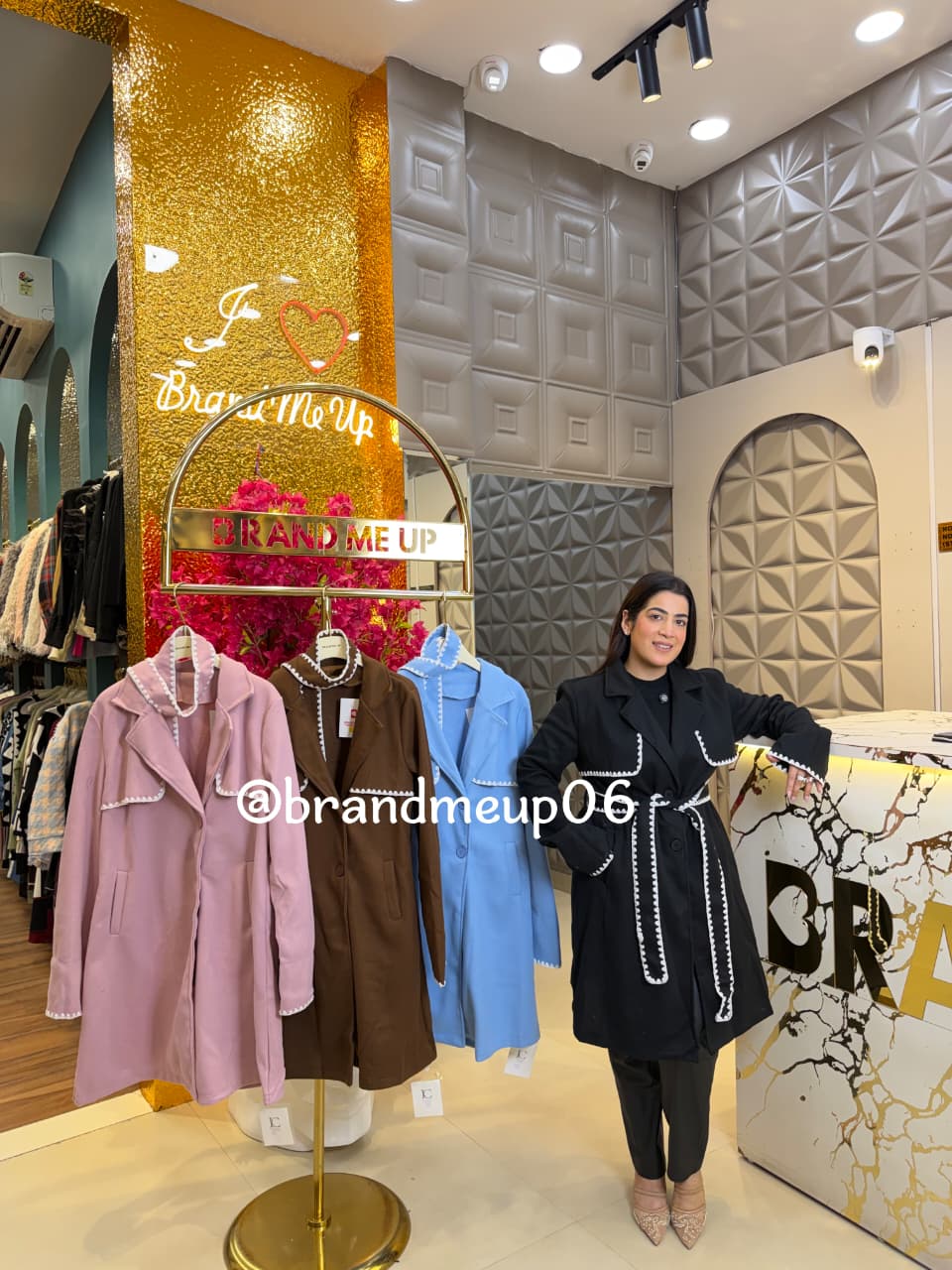 Woolen Long Coat With Belt (IMP-356)