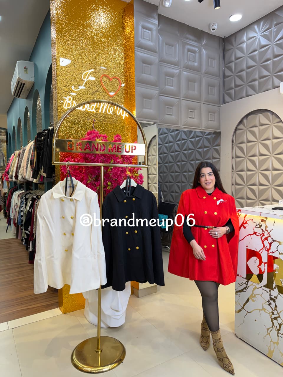 Woolen Coat With Belt (IMP-471)