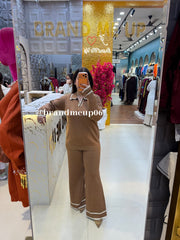 Woolen Designer Cord Set (IMP-340)