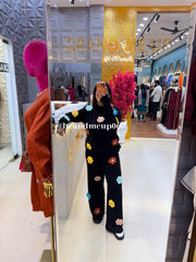 CUTE FLOWER WOOLEN CORD (IMP-658)