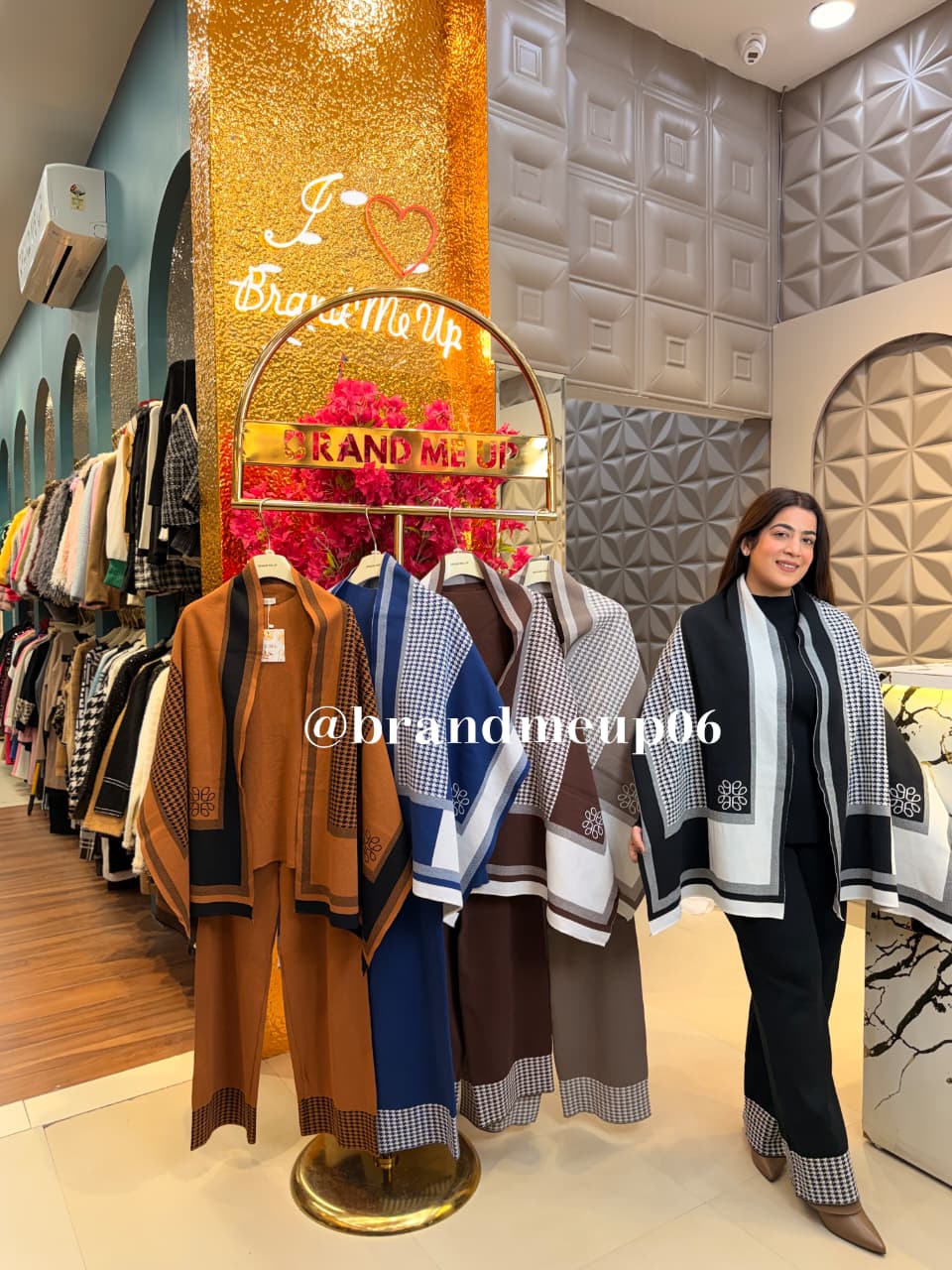 WOOLEN CORD WITH PRINT STOLE (IMP-564)