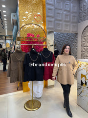 Woolen 2 Pcs Coat (IMP-427)