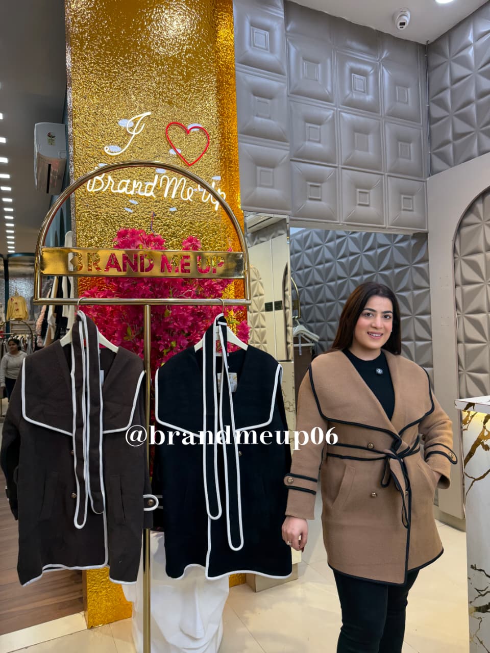 Long Coat With Belt PLAIN (IMP-244)